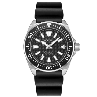 TOPHILL Men's Automatic Watches Men Dive Watch 300m Waterproof Mechanical Wristwatch NH35 Super Luminous Clocks Sapphire Mirror