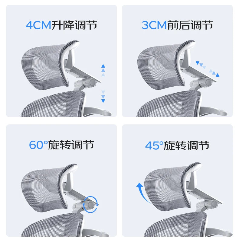Ergonomic Computer Chair Designer Comfortable Nordic Footrest Modern Trendy Office Chair Relaxing Reading Muebles Furniture