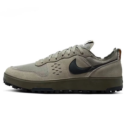 Nike C1TY Round-Toe Fashionable, Comfortable, Non-Slip, Durable Low-Top Casual Shoes (Unisex) - Brown and Green  FZ3863-300