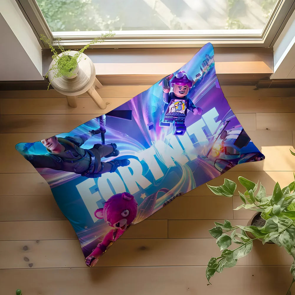 Battle royale game F-Fortnite c cushion cover Hit product Sofa living Room Office Rectangle Pillow Home Coffee Shop Bedding
