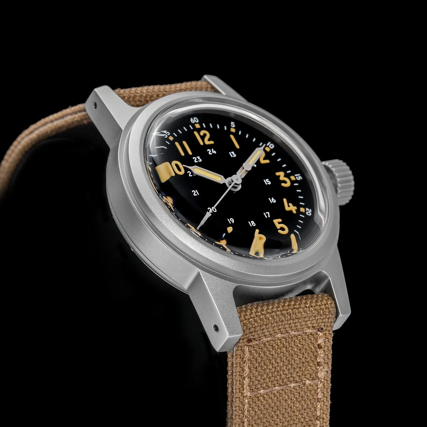 THORN Retro Military Watch 36mm Made of NH35A Movement SHY-043 Sport Watch Unisex Men's and Women's Luxury