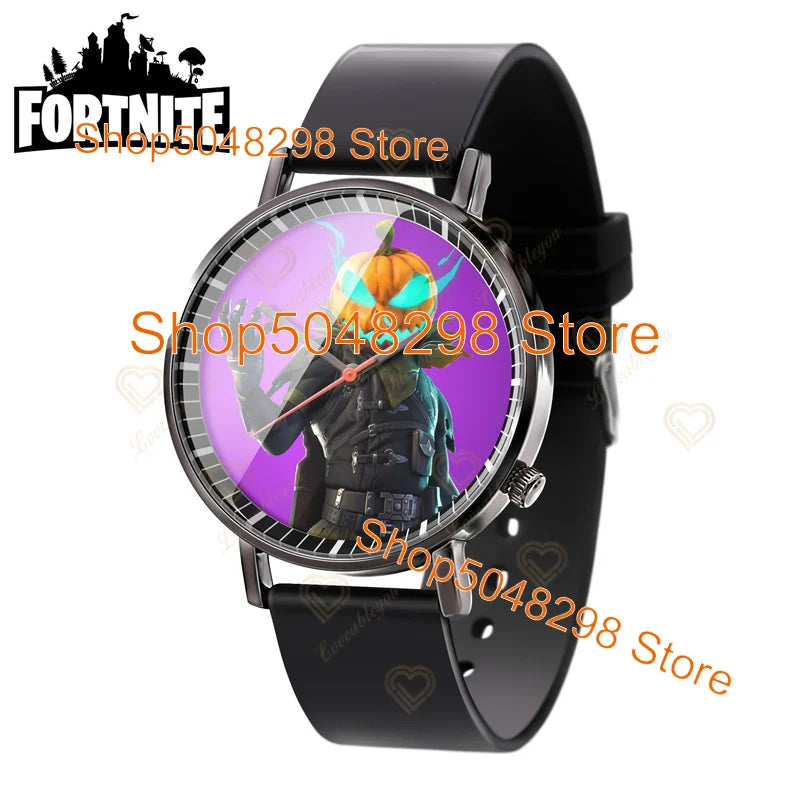 Fortnite Wristwatch for Men Women Watch Battle Game Print 2025 New Watches Quartz Wristwatch Female Children's Birthday Gifts