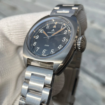 STEELFLIER Official SF745 Luxury Small Quartz Watch Super Luminous VH31 Mute Movement 20Bar Waterproof Unisex Fashion Dive Watch