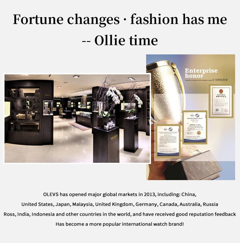 OLEVS Top Brand Luxury Automatic Watches Men Waterproof Watches 316L Steel Business Mechanical Men's Watch relogios masculino