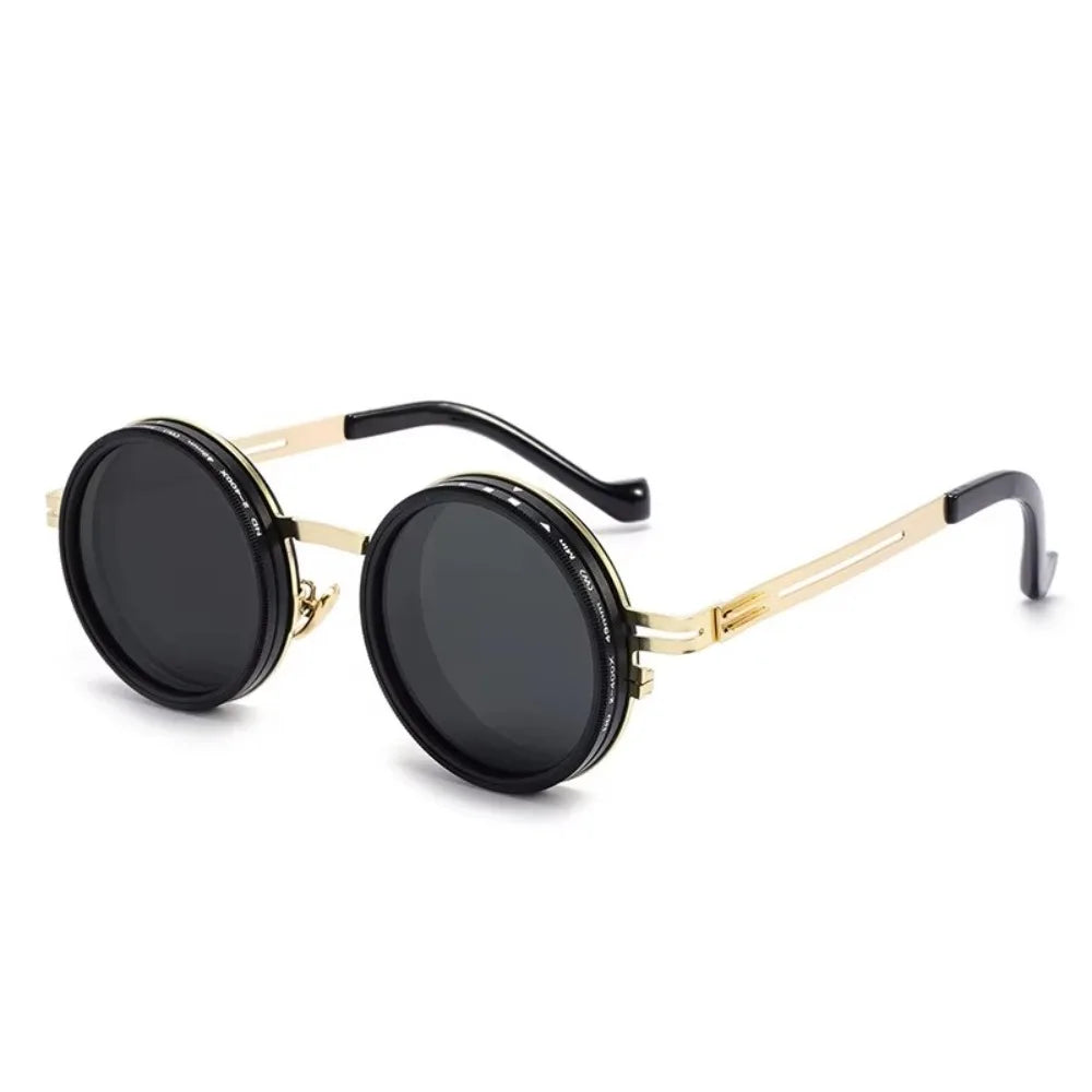 New ND2-400 Adjustable Dimming Glasses 9 Level UV400 Fishing Sunglasses With Glasse Case ND Filter Sun Glasses Driving