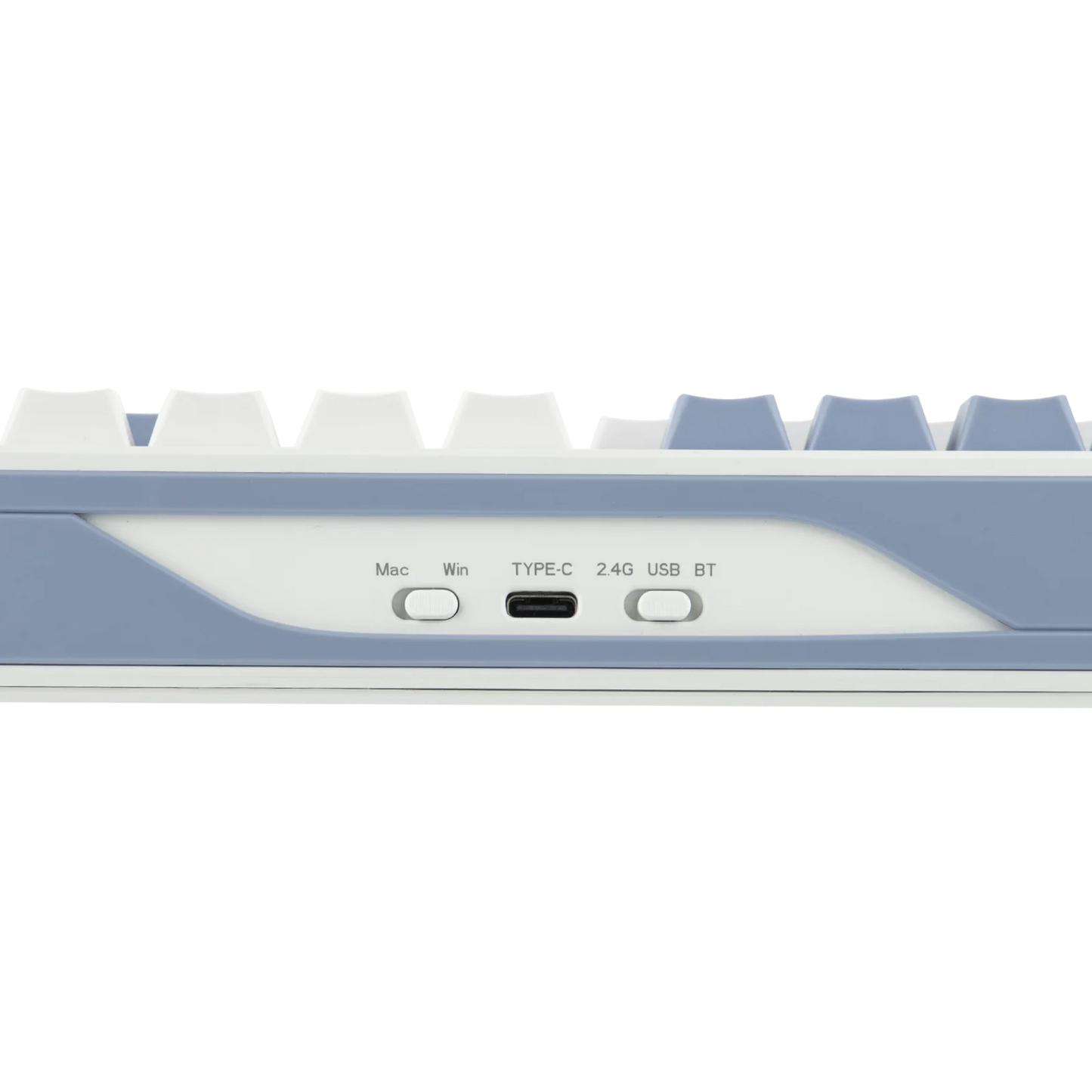 EPOMAKER TH108 PRO 100% Full-Sized Hot-Swap kabelgebundene/BT/2.4Ghz kabellose mechanische Tastatur mit Display & Drehknopf, 10000mAh Akku