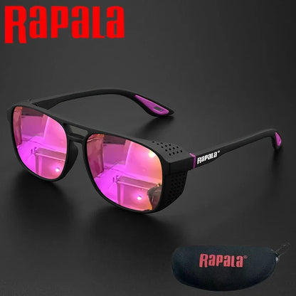 Rapala Professional Sports Sunglasses - Polarized Windproof UV400 for Cycling Running Outdoor Enthusiasts UV400