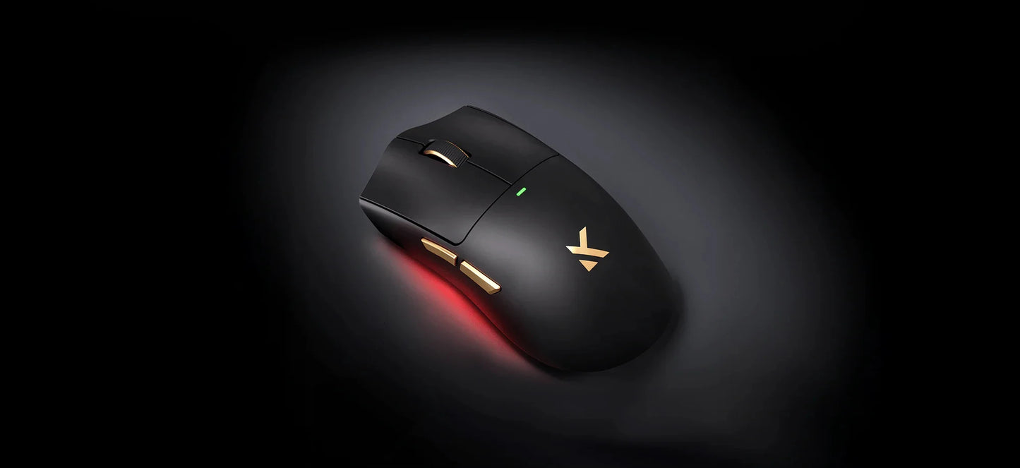 MCHOSE K7 Ultra bezdrátová herní myš PAW3950, duální frekvence dotazování 8K, lehká konstrukce, magnetický bezdrátový nabíjecí dok, e-sport a kancelář