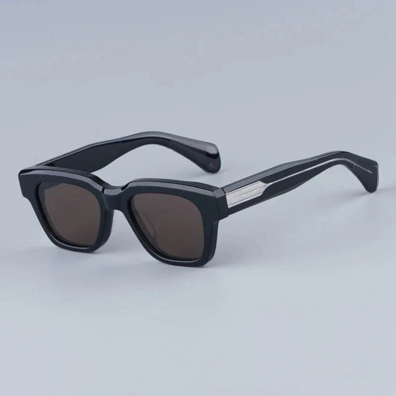 JMM Fellini Sunglasses Square High Quality High Street Punk Uv400 Men and Women Eyeglasses for Optical Prescripiton with Case