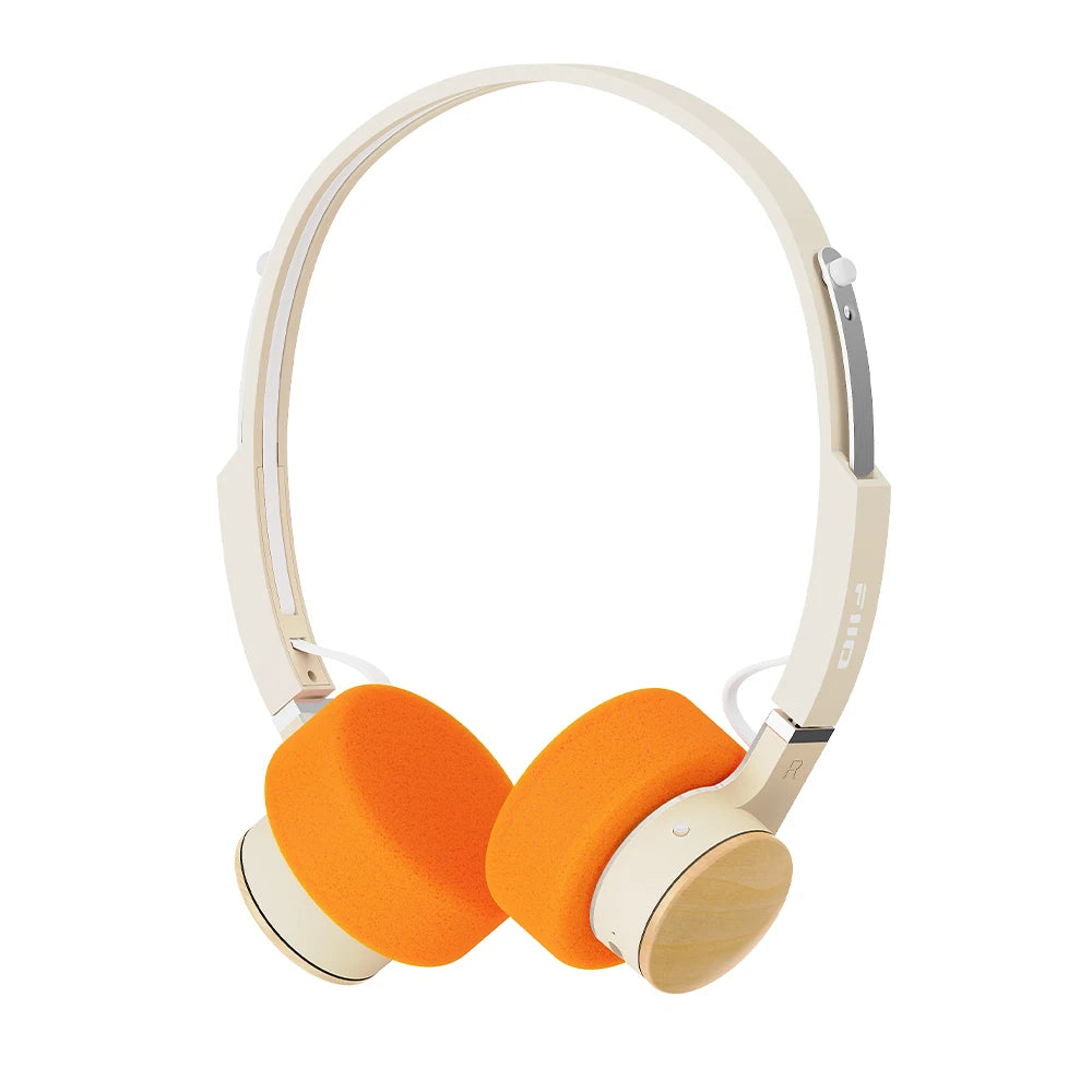 FIIO EH11 On-Ear-Bluetooth-Kopfhörer – Hi-Res LDAC kabelloses Bass-Headset, 30H Akku, Dual-Device-Verbindung & leichtes Retro-Design