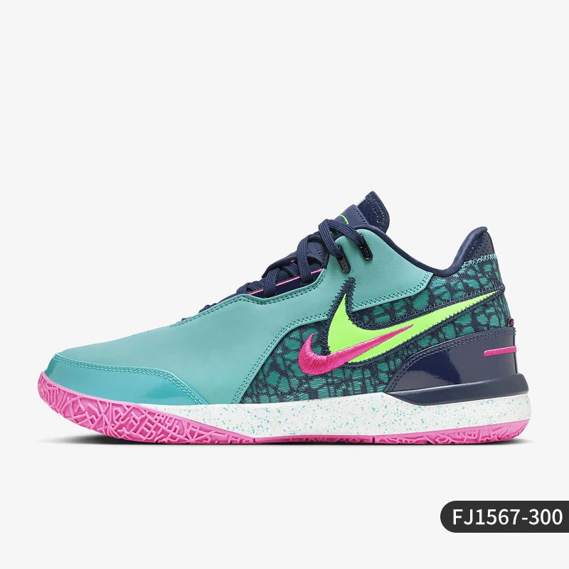 Nike originali, nuove scarpe da basket da uomo LeBron ammortizzate FJ1567-300