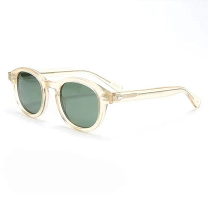 Authentic Johnny Depp LEMTOSH Premium Trendy Polarized Men Women Sun Glasses Vintage Acetate Frames Square Male Couple Eyewear