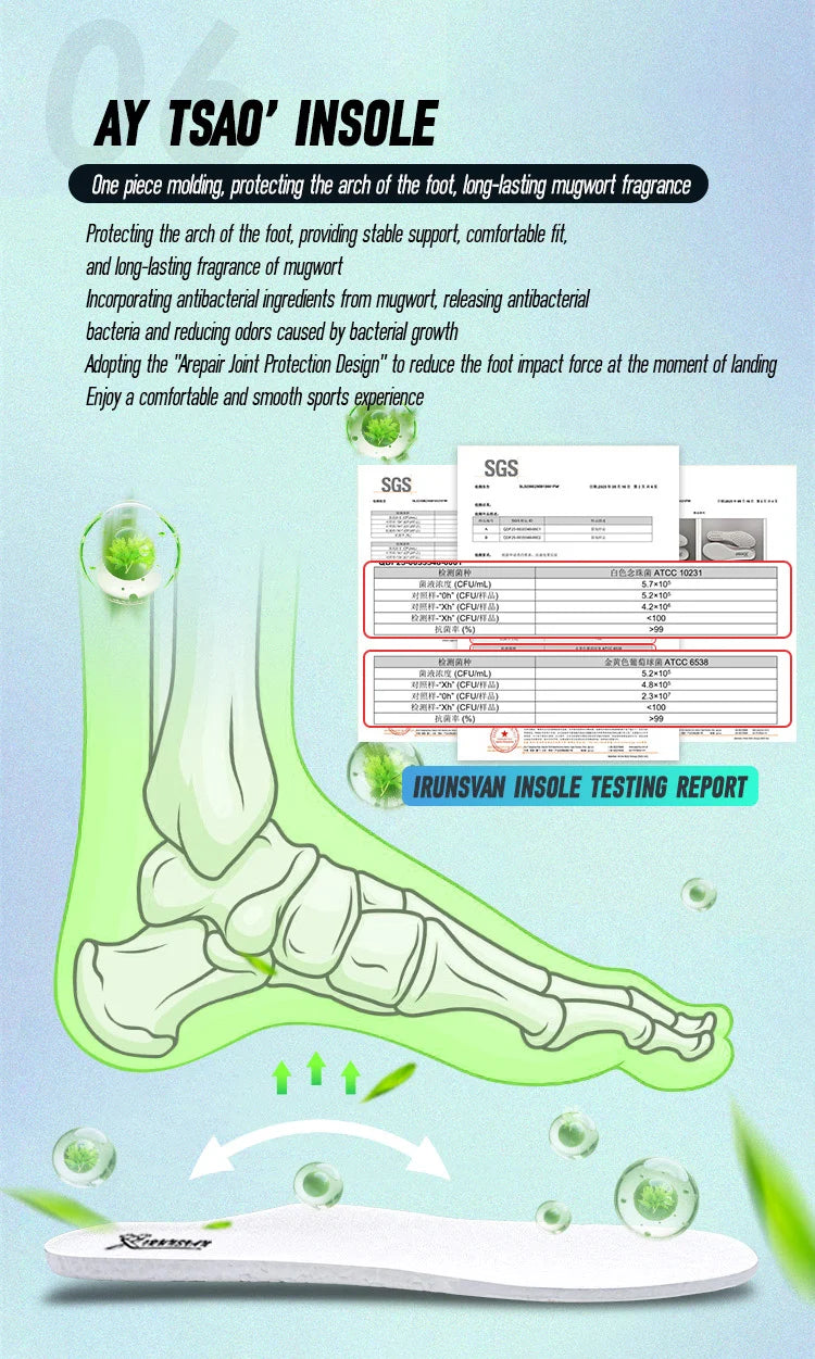 IRUNSVAN Carbon Fiber Sneakers für Einsteiger/Fortgeschrittene, atmungsaktive und bequeme Trainings-Laufschuhe mit dicker Sohle, unisex 130