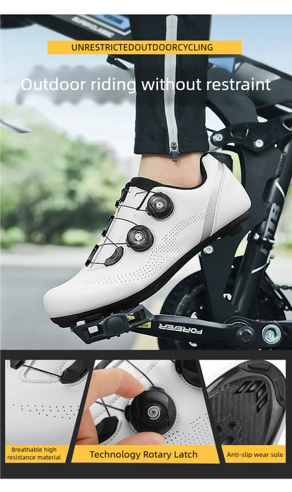 Sneakers da ciclismo veloci, scarpe da bici da strada uomo donna, scarpe sportive da ciclismo su strada, tacchette da bici da corsa autobloccanti SPD