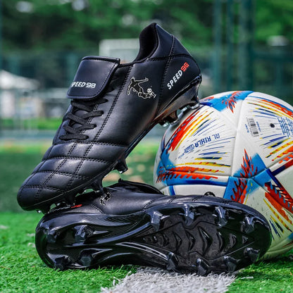 New Men's Football Field Boots Studded Society Indoor Cleats Soccer Shoes TF/FG Comfortable Unisex Outdoor Match Training Sneakers