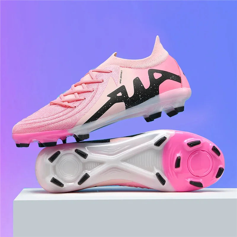 New Men's Soccer Shoes Adult Non-Slip Boys Adult Futsal Sport Football Boots Grass Cleats Indoor Ultralight Turf Comfortable
