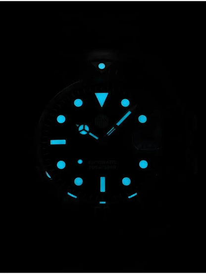 San Martin Verbesserte Version 40mm Water Ghost Diver Watch Herren Luxus-Automatikuhr Mechanische Uhr Saphir Wasserdicht 200m SN0017