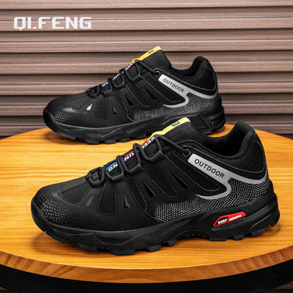 New Outdoor Men's Shoes Men's Anti Slip mountaineering Shoes Travel Hiking Adventure Footwear Fashionable Casual Sneaker