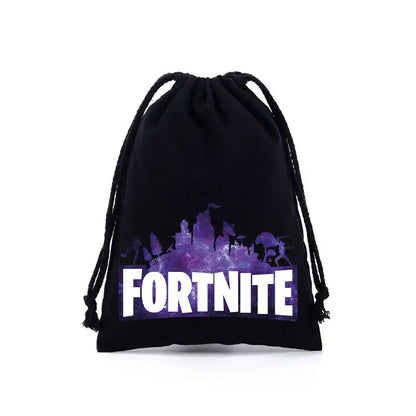 Fortnite Jungen Mädchen Kordelzugbeutel mit Cartoon- und Anime-Print, große Aufbewahrungstasche, Tragetasche, Handtasche, neues süßes Geburtstagsgeschenk