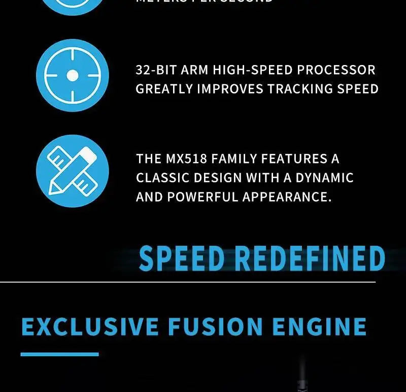 Mouse de gaming Logitech G402 Fusion Engine Tech, 4 setări DPI, procesor pe 32 de biți, antiderapant, pentru gaming competitiv profesional