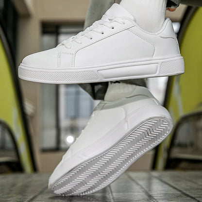 Sapatos de couro sintético para homem, ténis, sapatos casuais da moda, calçado de lazer para homem, ténis masculinos, calçado vulcanizado para homem, sapatos para casal, sapatos para mulher