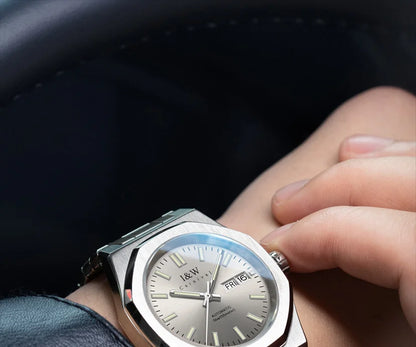 CARNIVAL Mens Mechanical Watch Brand Luxury Sapphire NH36 Movement Automatic Wrist Watches 50m Waterproof for Men Reloj Hombre