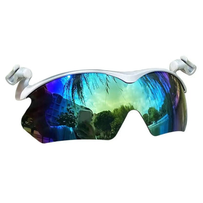 Clip Cap Sports Sunglasses, Clip On Hat Polarized Sunglasses, Flip-Up Cover UV Protection Fishing Cycling Outdoor Sunglasses