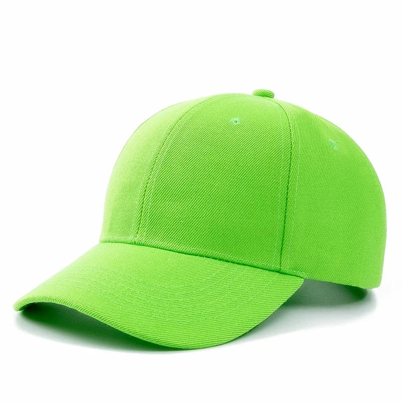 Unisex Cap Casual Plain Baseball Cap Adjustable Snapback Hats For Women Men Hip Hop Cap Street Dad Hat