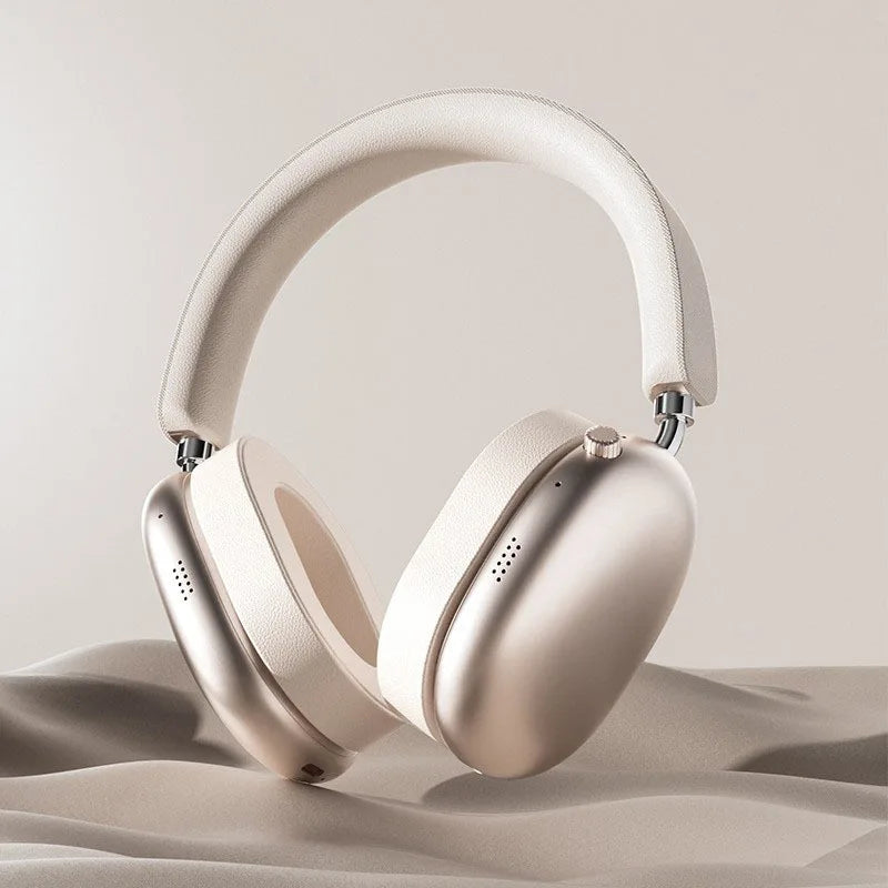 Wireless Bluetooth Noise Cancelling Headphones, Over-Ear Bluetooth Wireless Headphones with Mic, Sports Gaming Headset for Apple, HiFi Stereo Bluetooth 5.3 Headphones