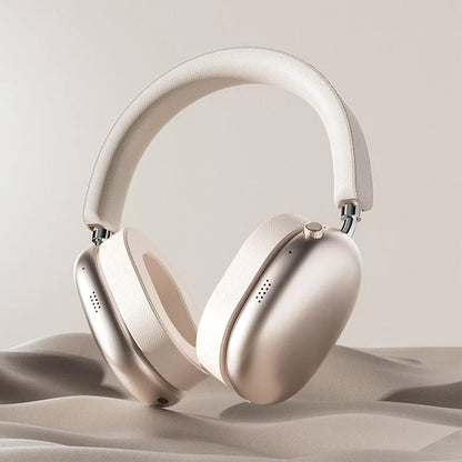 Wireless Bluetooth Noise Cancelling Headphones, Over-Ear Bluetooth Wireless Headphones with Mic, Sports Gaming Headset for Apple, HiFi Stereo Bluetooth 5.3 Headphones