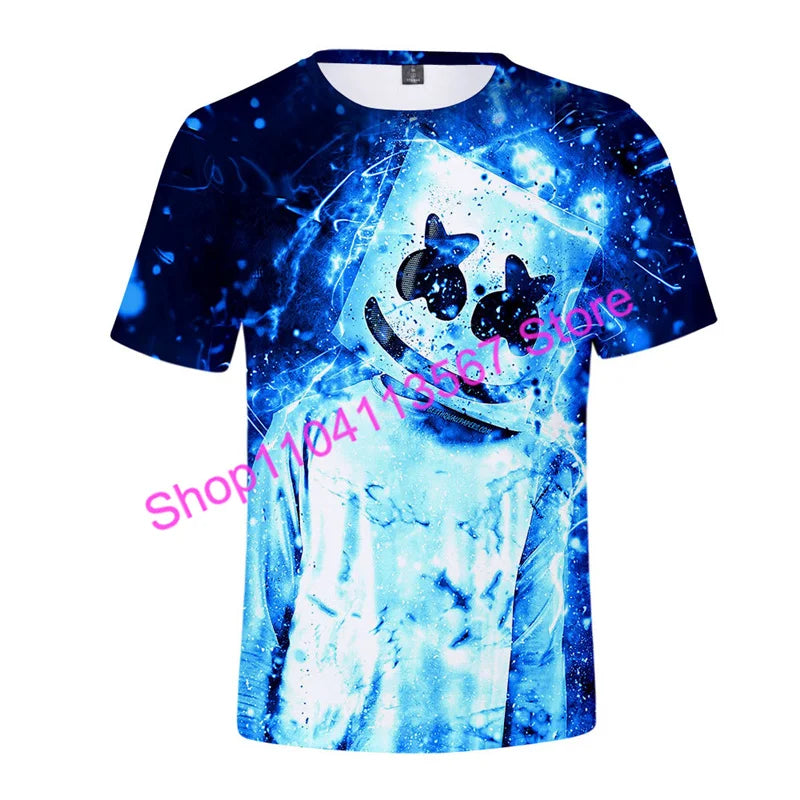 Christmas 3D T-shirt Zero Triggerfish Fortnite T-Shirt, Competitive Game Streetwear for Kids, Boys and Girls, Harajuku Teen Tees