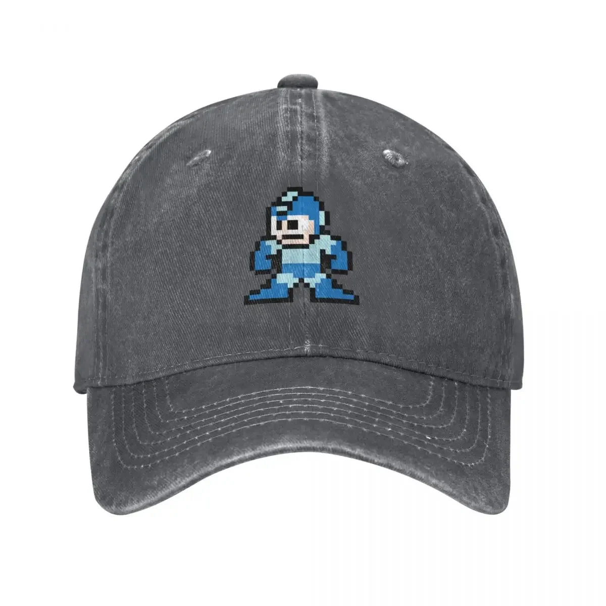 Megaman 8 bites baseball sapka, új, aranyos, vintage, luxus sapka férfiaknak és nőknek