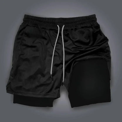 Dragon Ball GOKU Printed Double Layer Shorts Bandai Loose Men's and Women's Summer Sweating Breathable Sports Shorts