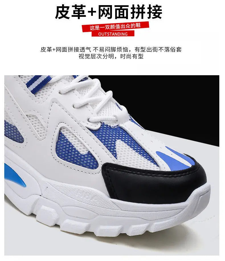 Neue Outdoor-Freizeitschuhe für Herren, modische Sportschuhe, leichte, bequeme und atmungsaktive Herrenschuhe