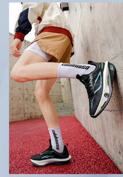 Scarpe da running con piastra in carbonio per maratona, uomo e donna, sportive, traspiranti, leggere, comode, da atletica e outdoor