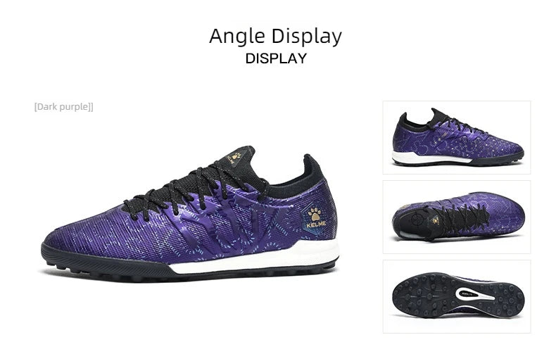 KELME Adult Football Shoes miesten Disease Electric 3.0 lyhytnappulaiset MG-ammattilaisjalkapallokengät otteluihin ja harjoitteluun, hengittävät