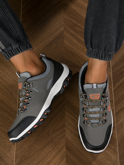 New Men's Hiking Shoes Breathable Hiking Sports Shoes Outdoor Ultra-light Non-slip Hiking Camping Running Hiking Sports Shoes