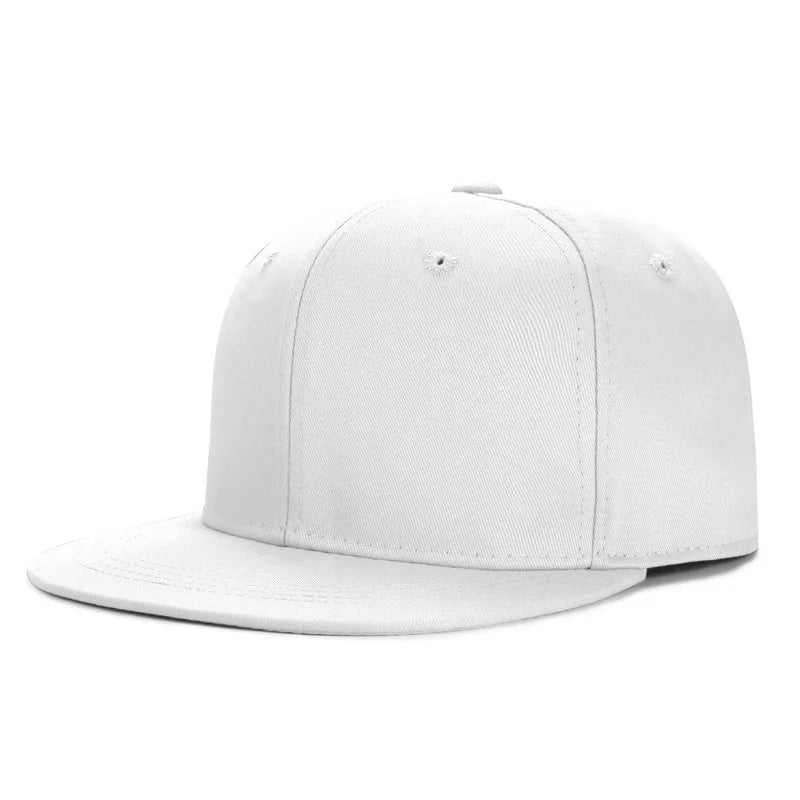 Custom Print Embroidery Logo Flat-brimmed baseball cap Unisex Outdoor Hat Hip Hop Dad Hat Gorras Hombre Street Snapback Hat