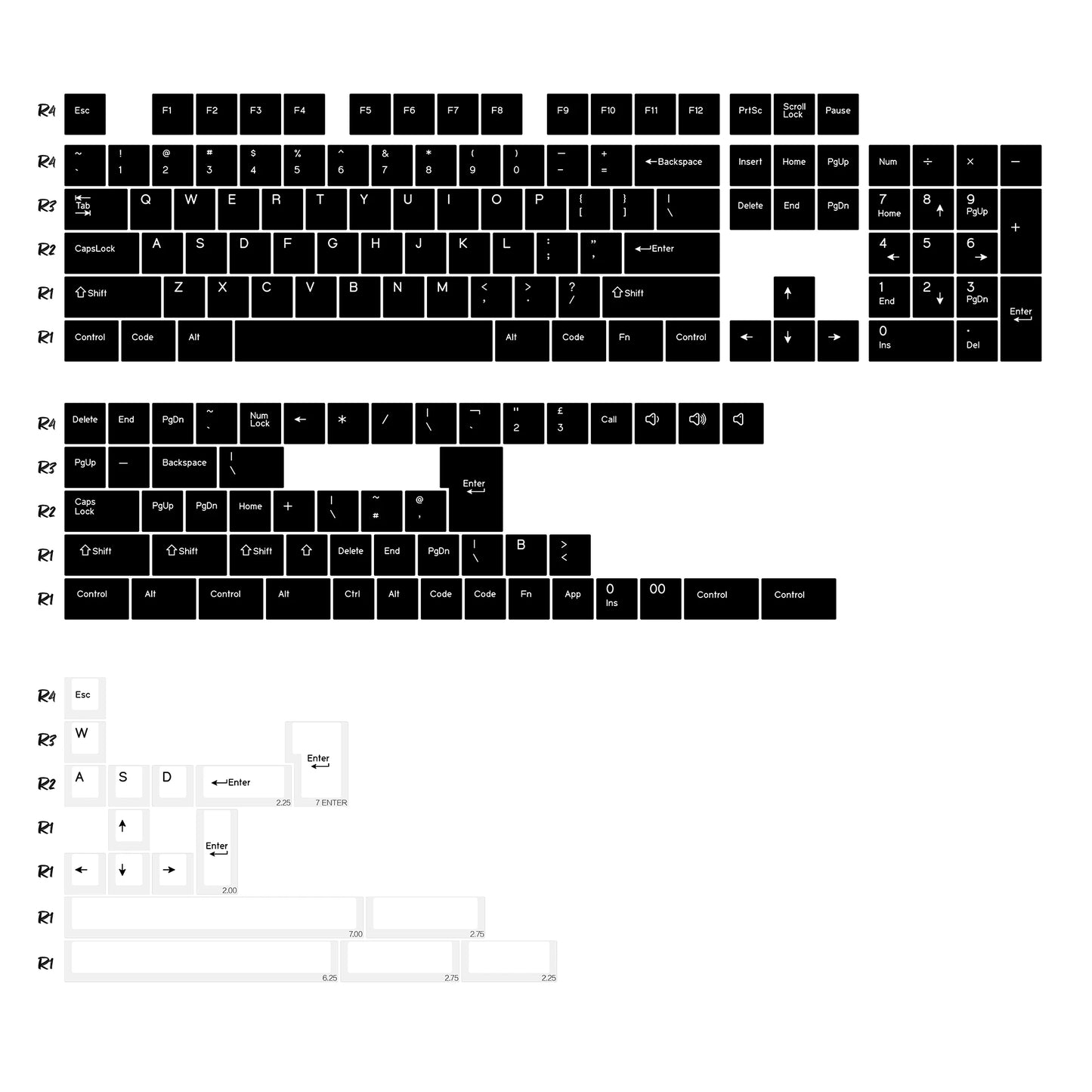 KBDiy GMK MarrsGreen Keycap Retro PBT ISO Double Shot Cherry Profile Keycaps For MX Switches Mechanical Gaming Keyboard Key Caps