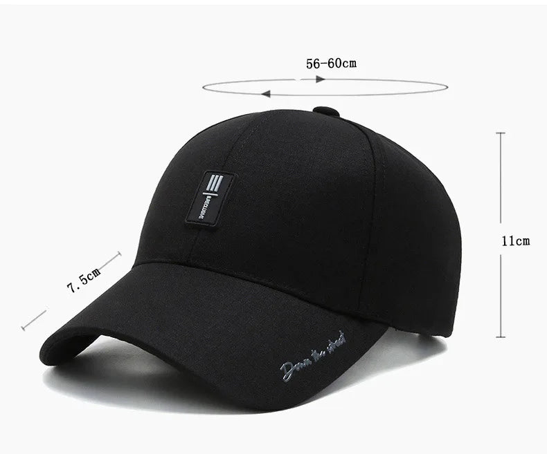Cappellino da baseball da uomo per papà, cappellino da camionista, sportivo, per tutte le stagioni, per il tempo libero, con visiera parasole, cappellino da baseball da uomo
