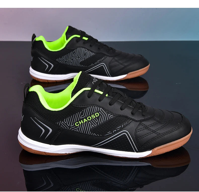 Professionelle fodboldstøvler til mænd, skridsikre futsal-træningssko, slidstærke, ultralette sneakers til udendørs og indendørs brug, unisex