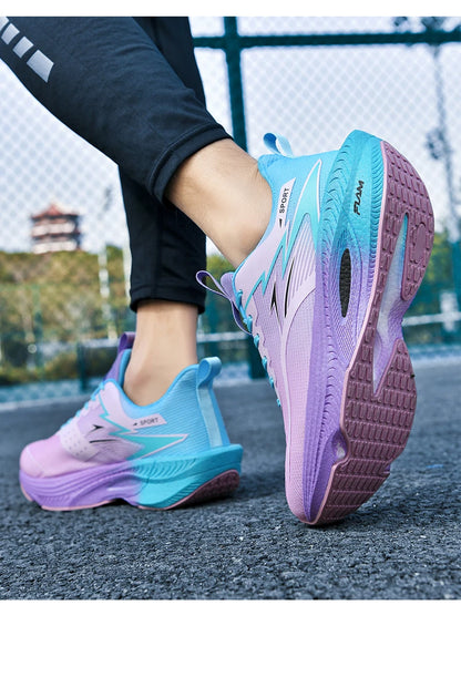 Sports Running Shoes for Men Sneakers Marathon Breathable Comfortable Brand Trend Women’s Athletic Trainers Outdoor Sneakers with Air Cushion