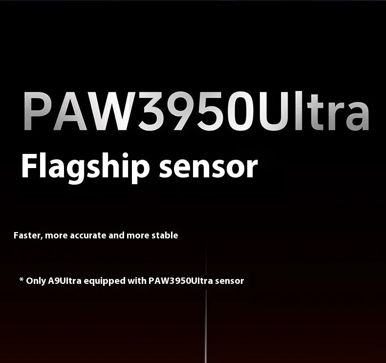 ATK  A9 Plus Gaming Mouse Wireless A9/A9 SE/A9 Pro Tri Mode 8K Gaming Mouse Lightweight A9 Ultimate E-sports PC Gift Customized