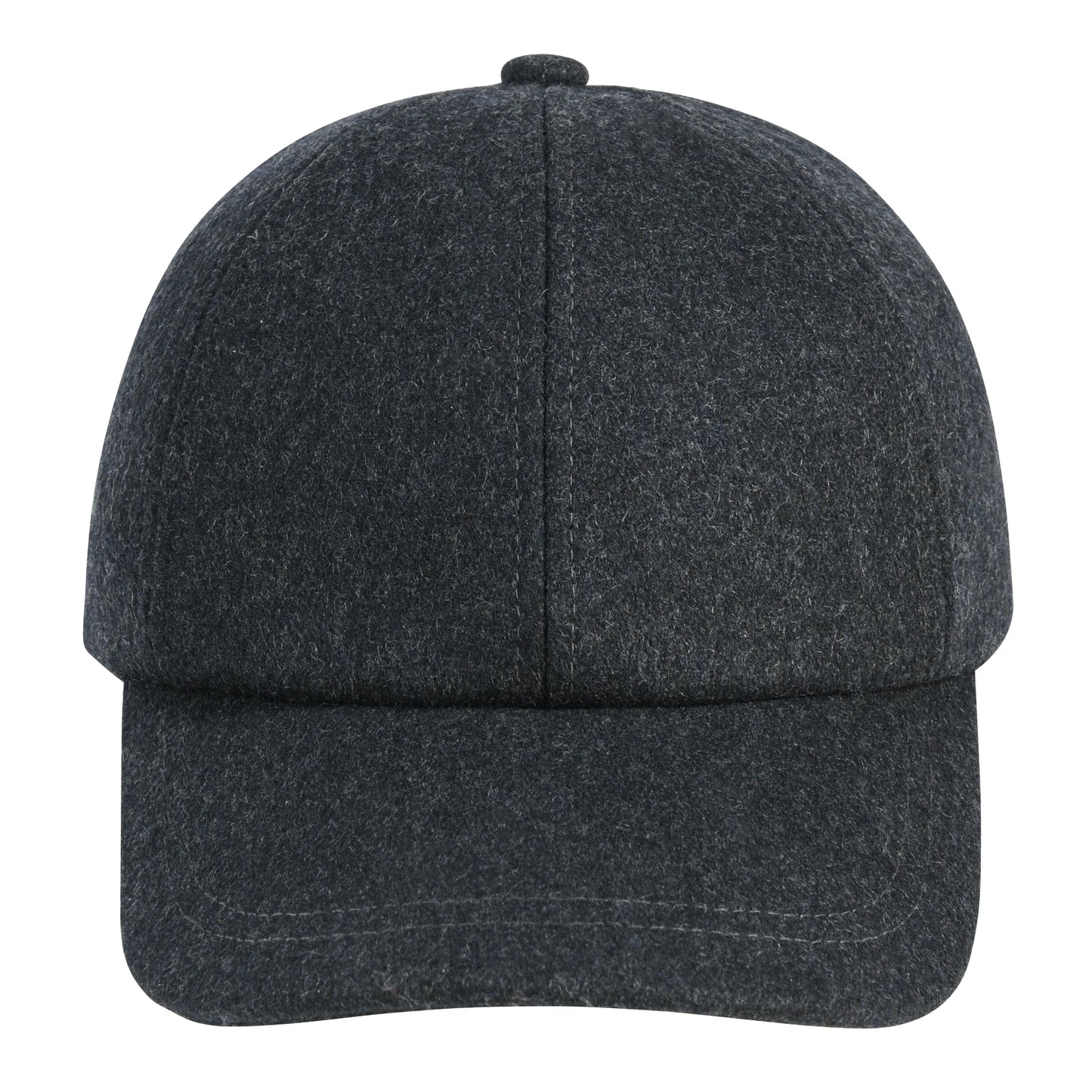 BOTVELA Men's Wool Tweed Baseball Cap Casual Style Soft Adjustable Unstructured Hat