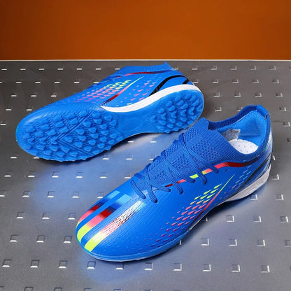 Nouveaux hommes chaussures de Football ultralégères TF/FG bottes de Football professionnelles unisexe antidérapant de haute qualité en gros livraison directe formation