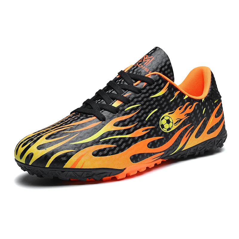 Professional Children's Football Shoes Outdoor Soccer Shoes Kids Futsal Sneakers Lightweight Non-slip Child Soccer Cleats Boys