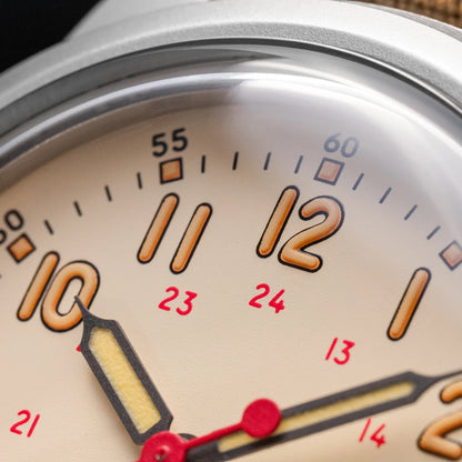THORN Retro Military Watch 36mm Made of NH35A Movement SHY-043 Sport Watch Unisex Men's and Women's Luxury