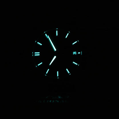 IX&DAO 2025 Neu 37mm Warrior Herren-Automatikuhr mit Miyota 9015 Uhrwerk, Saphirglas, Edelstahl, wasserdicht bis 10Bar, BGW