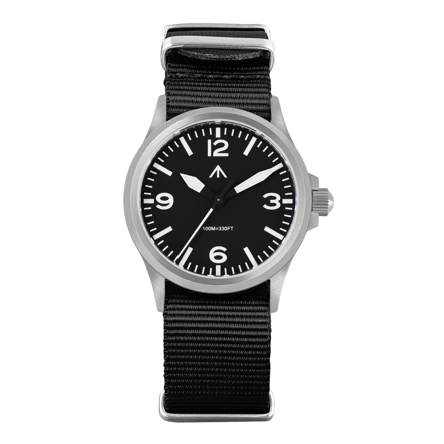 Militado  ML18 36mm Men Watch VH31 Quartz Movement Watches Luminous Sapphire Double Domed Crystal Waterproof Vintage Wristwatch