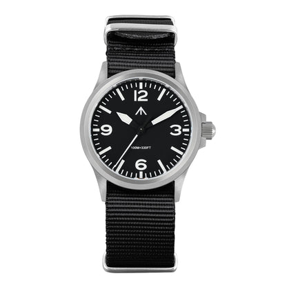 Militado  ML18 36mm Men Watch VH31 Quartz Movement Watches Luminous Sapphire Double Domed Crystal Waterproof Vintage Wristwatch